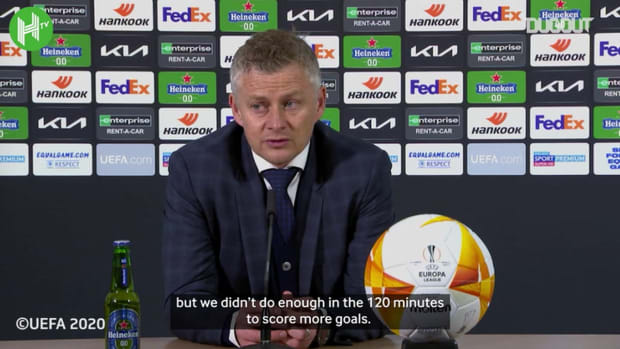 Ole Gunnar Solskjaer says season 'not a success' after Europa League final defeat